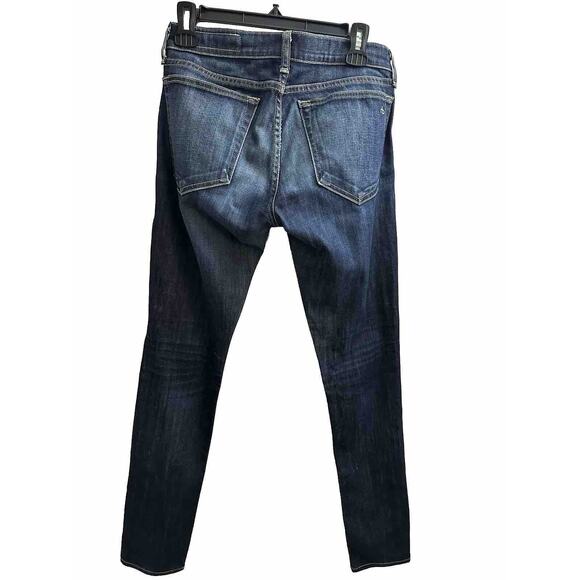 Rag & Bone Dre In BEVERLYS Dark Blue Wash Skinny Jeans Sz 24 ~ Preowned0 - Picture 2 of 16